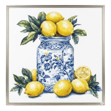 Divar Panosu 37X37sm Limon Vazada