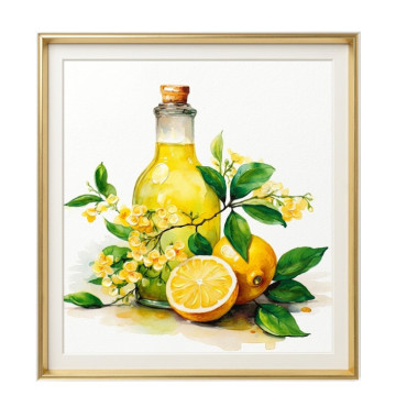 Divar Panosu 37X37sm Limon Nektari