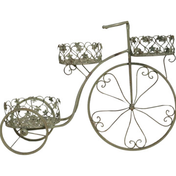 Metal Çiçəklik Velosiped 76x37x57sm