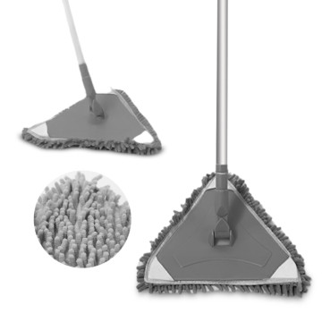 Mop Üçbucaqlı Başlıq Boz