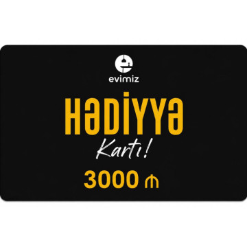 Hədiyyə Kartı 3000 AZN