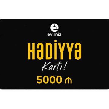 Hədiyyə Kartı 5000 AZN