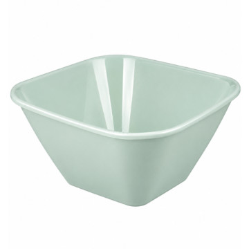 Kvadrat formalı 4 L kasa (açıq yaşıl)