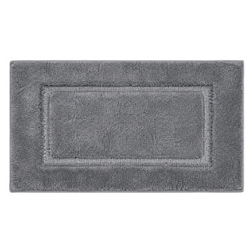 Hamam Ayaqaltısı 55x85sm Açıq Boz Poliester/Mikrof