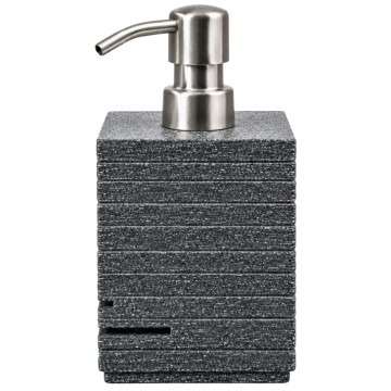 BRİCK Sabun Dispenseri Boz Xrom Polyresin
