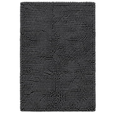 Hamam Ayaqaltısı 55x85sm Tünd Boz Poliester/Mikrofiber