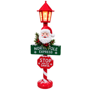 Yeni İl Aksesuarı Santa Klaus İşıqlı