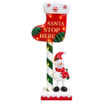 Yeni İl Aksesuarı Santa İşıqlı