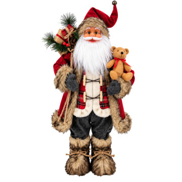Santa Klaus Qırmızı 90 sm