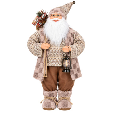 Santa Klaus Bej 90 sm