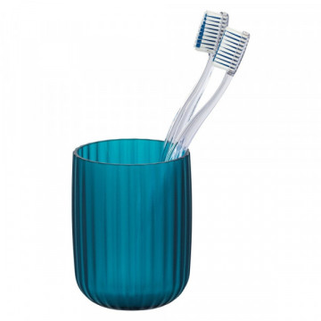 Agropoli mavi diş fırçası üçün qab